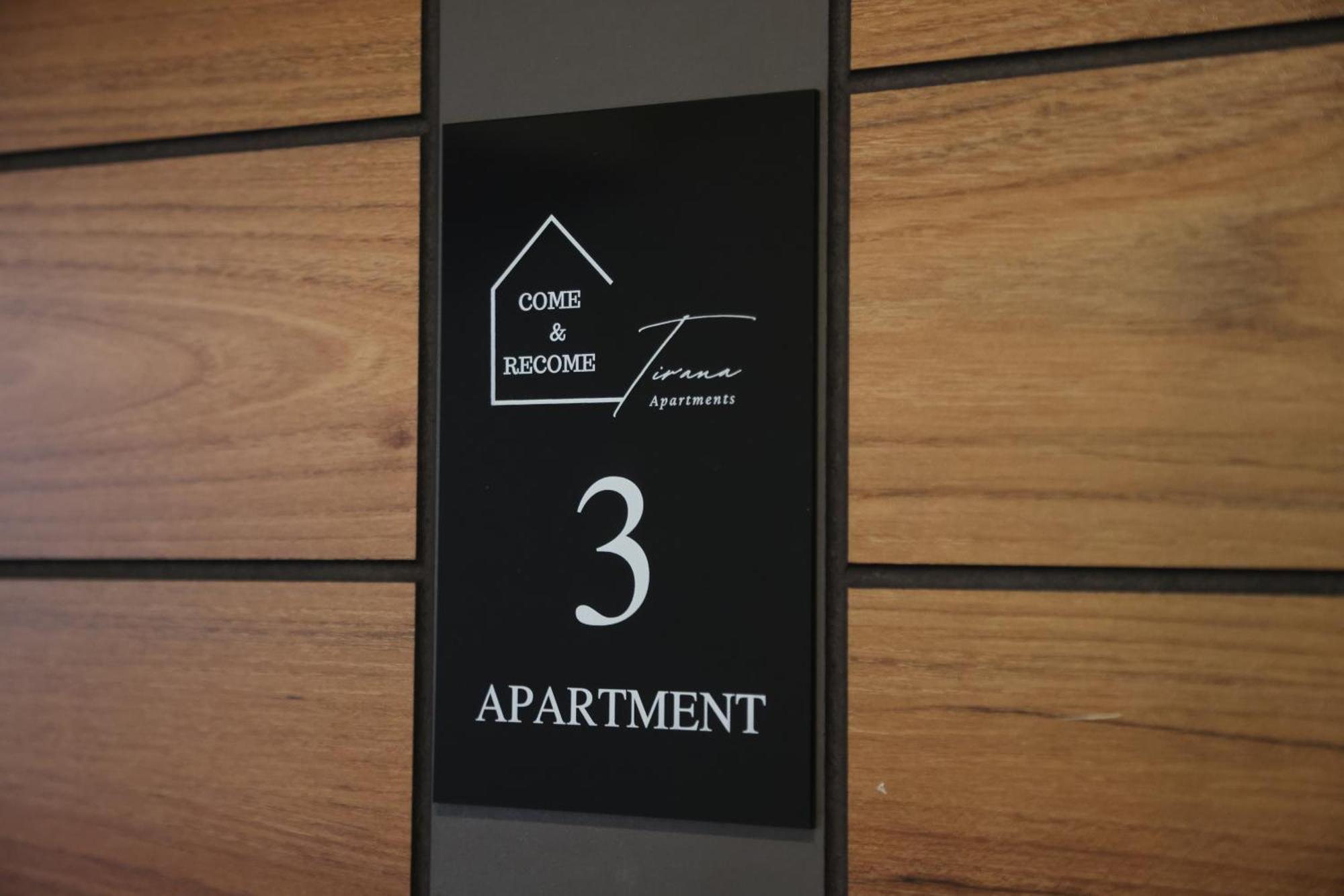 Come&Recome Tirana Apartments Ngoại thất bức ảnh